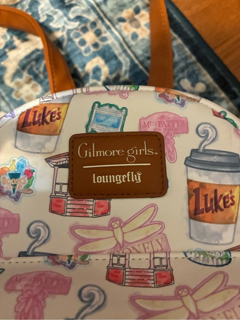 Loungefly gilmore girls purse Backpack - Picture 5 of 5